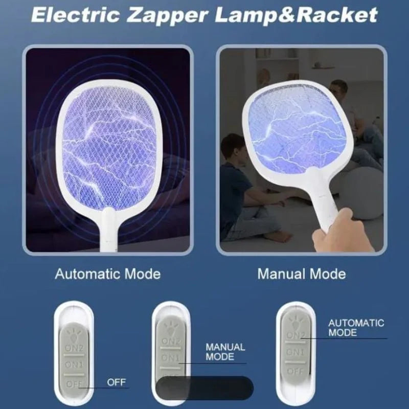 Nova USB Rechargeable Mosquito Racket – Electric Insect Killer