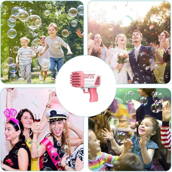 Bazooka Bubble Water Gun – Bubble Blaster Toy for Kids