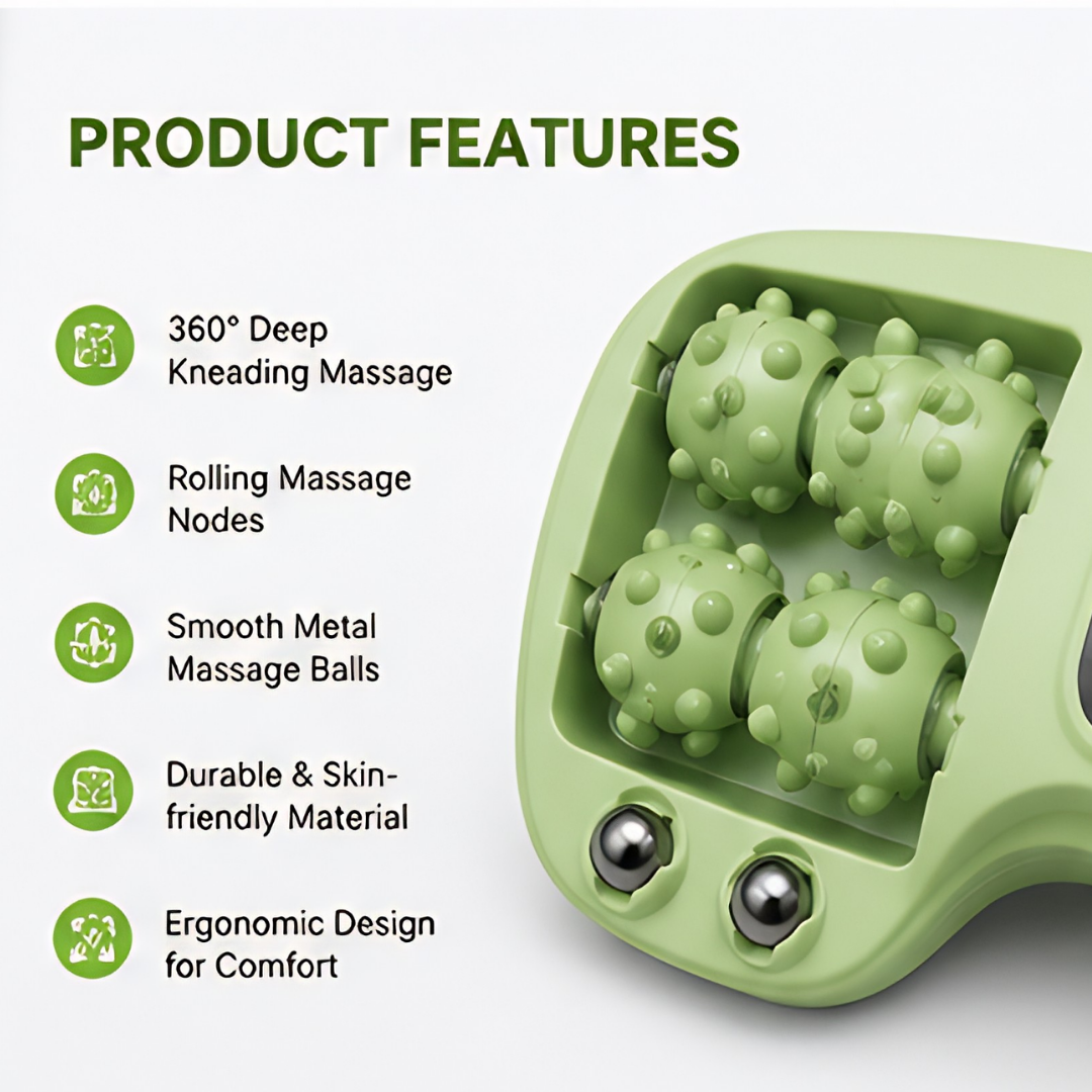 FootEase Roller – Portable Foot Massager for Tired Feet