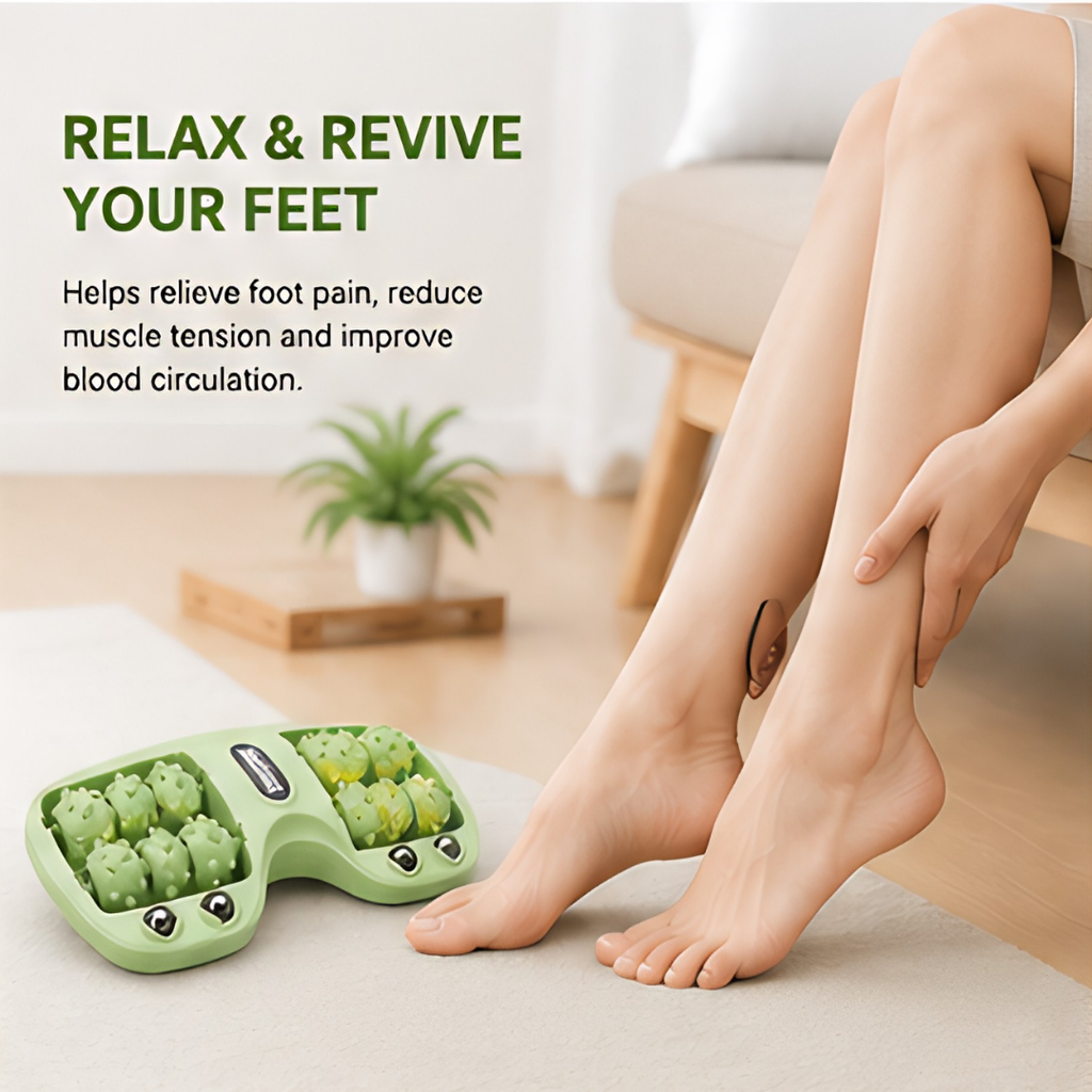 FootEase Roller – Portable Foot Massager for Tired Feet