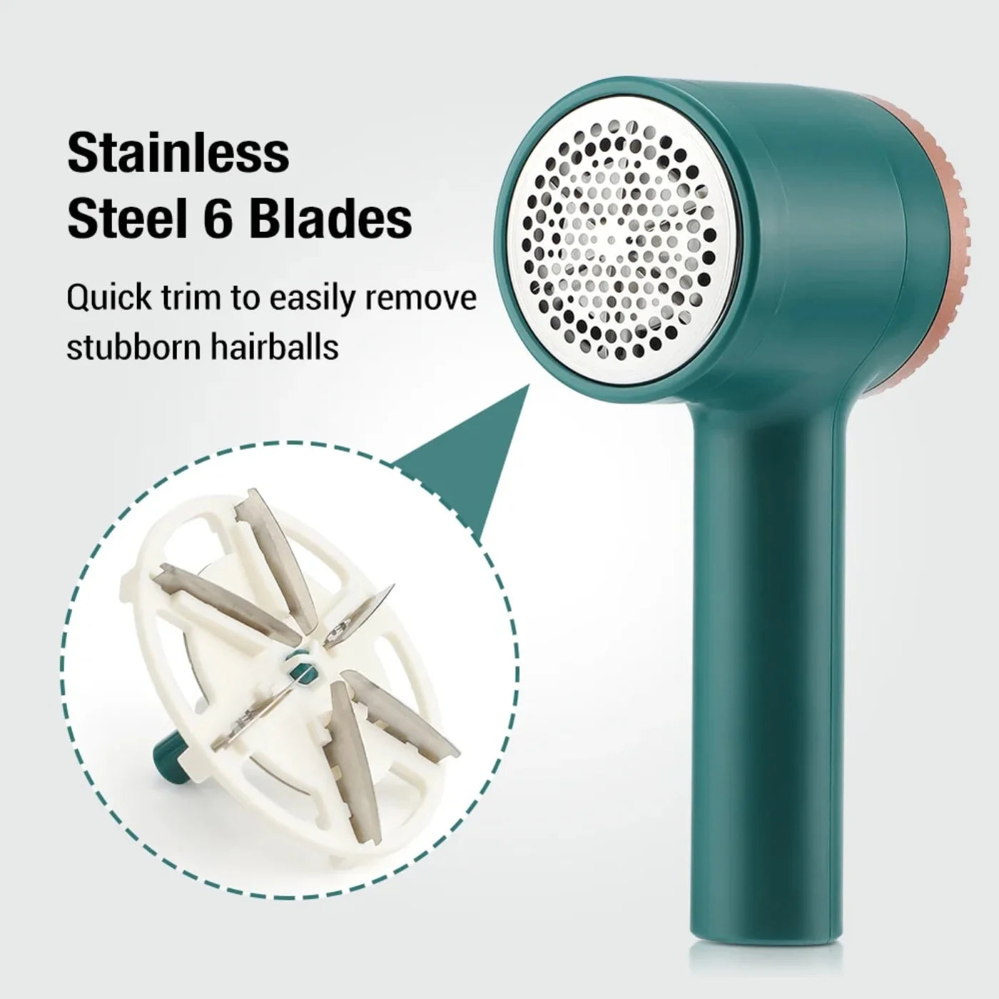 Electric Lint Remover – Rechargeable Anti-Pilling Fabric Shaver