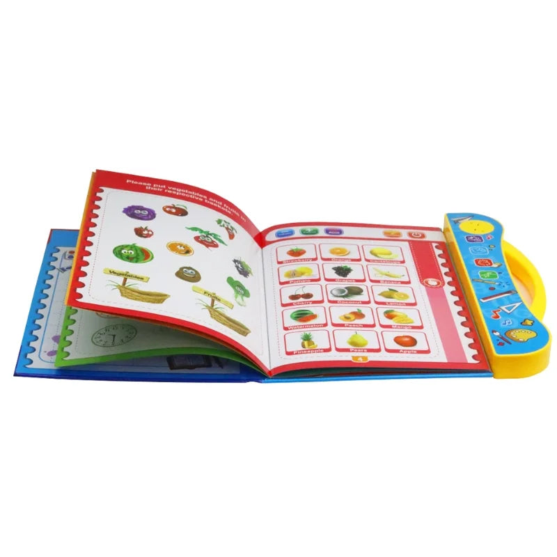 Intelligence Learning Book for Kids – Interactive Letters & Numbers