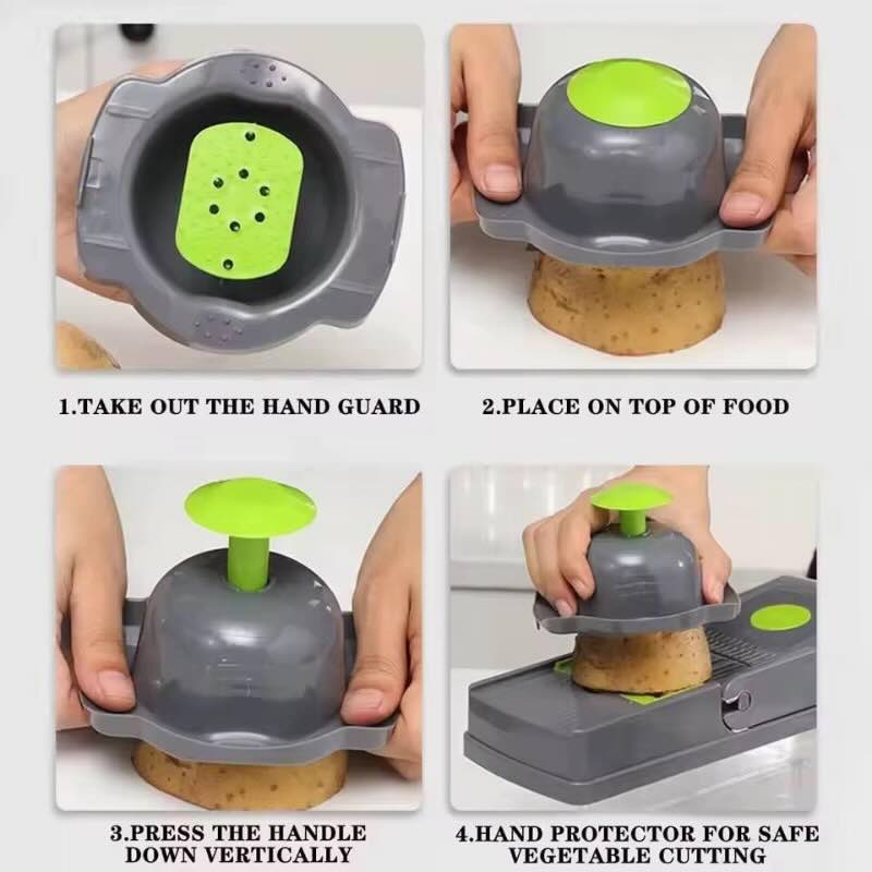 14-in-1 Mandoline Slicer & Vegetable Chopper – Multifunctional Food Cutter
