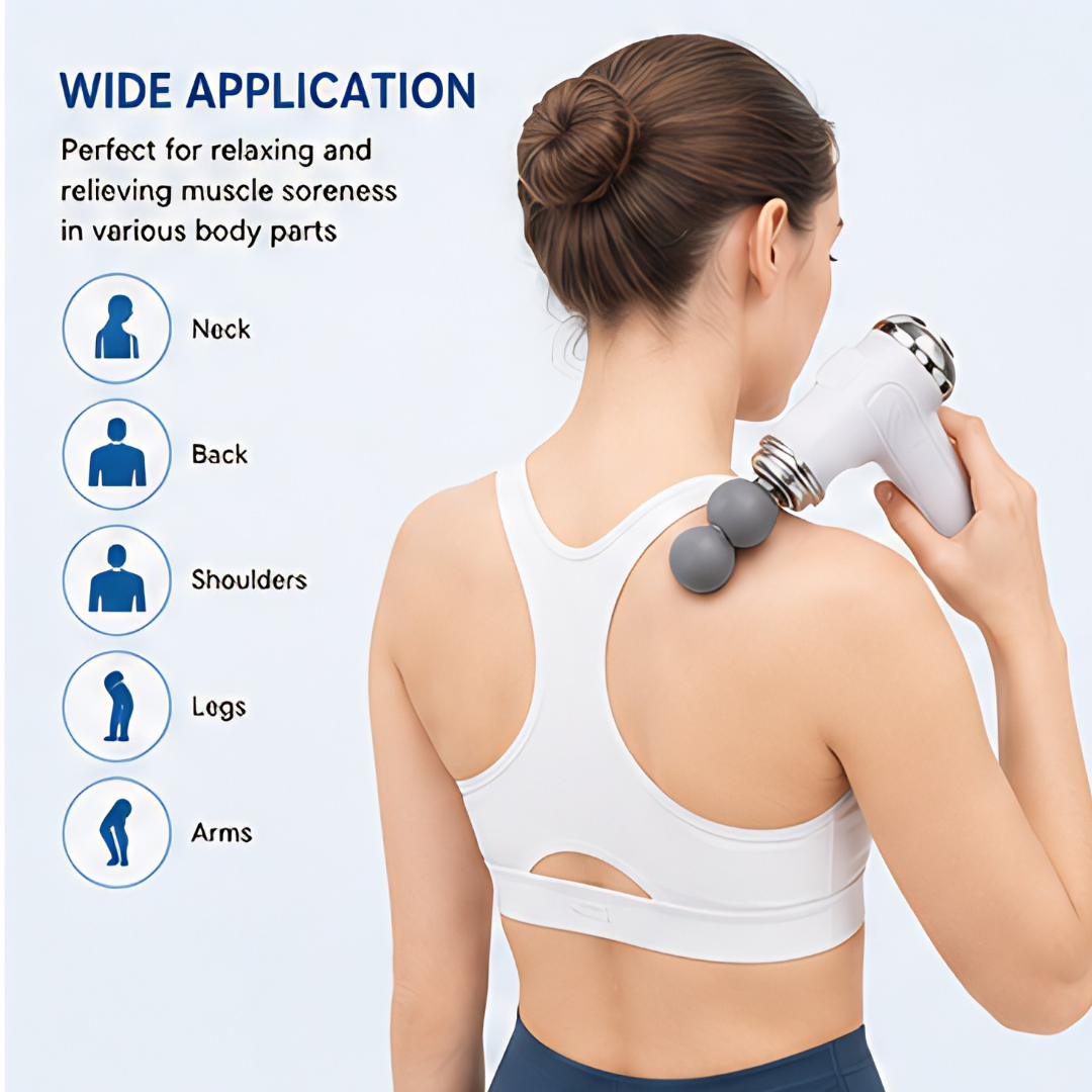 DeepRelief Fascia Gun – Powerful Deep Tissue Massage Gun