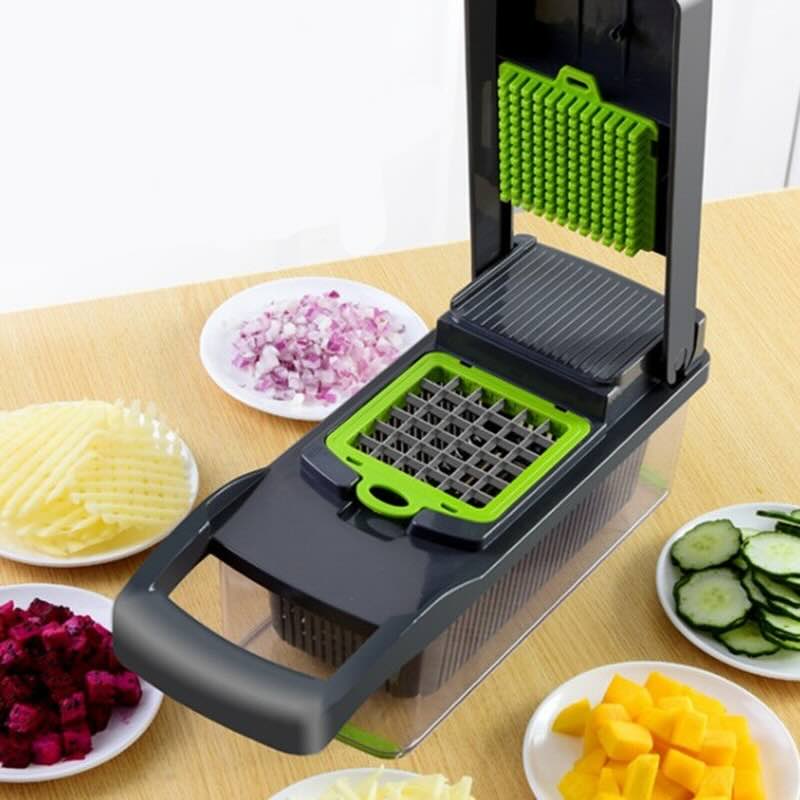 14-in-1 Mandoline Slicer & Vegetable Chopper – Multifunctional Food Cutter