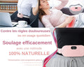 Digital Period Heating Pad & Vibrating Belt – 3 Heat Levels, 4 Massage Modes for Menstrual Relief