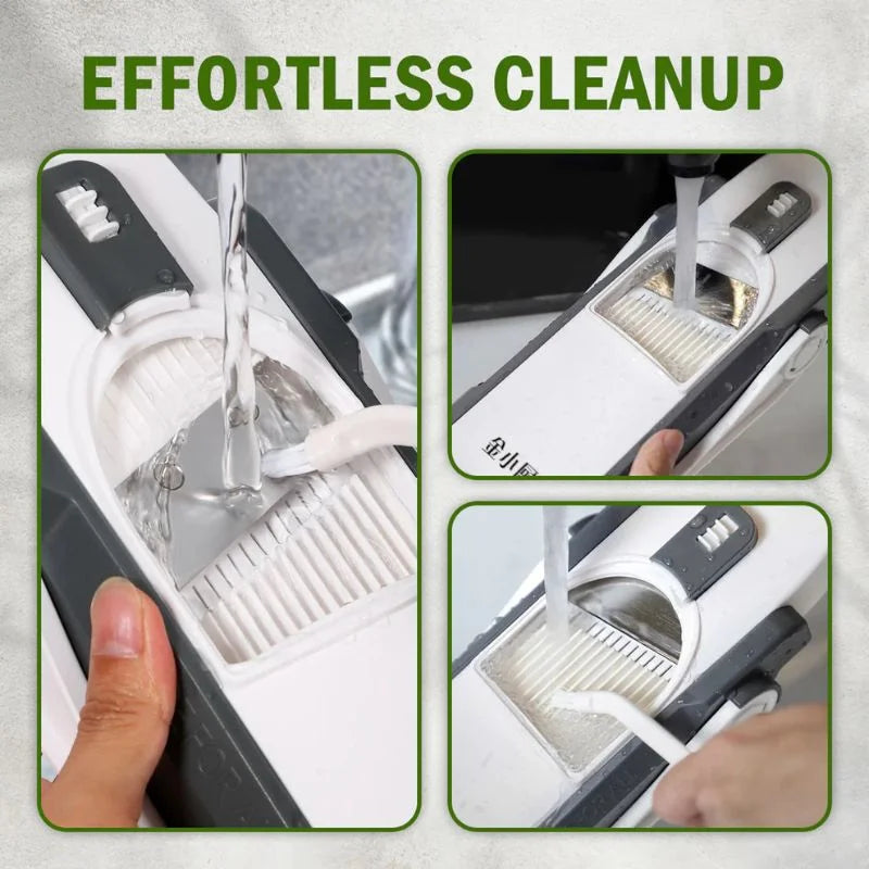 Brava Spring Vegetable Slicer Chopper – Manual Mandoline Cutter