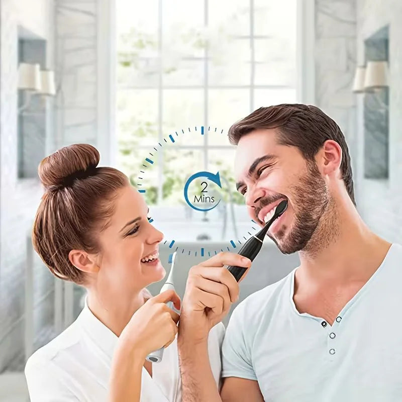X3 Sonic Electric Toothbrush – USB Rechargeable, 5 Modes, Deep Cleaning & Whitening