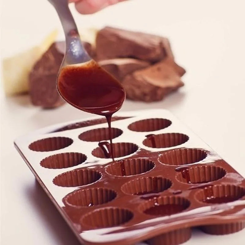 Silicone Chocolate Molds – Non-Stick Candy & Cake Making Mold