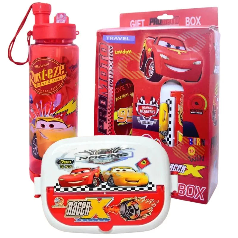 2-in-1 Kids Lunch Box & Water Bottle Set – School Combo Pack