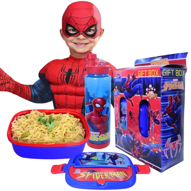 2-in-1 Kids Lunch Box & Water Bottle Set – School Combo Pack