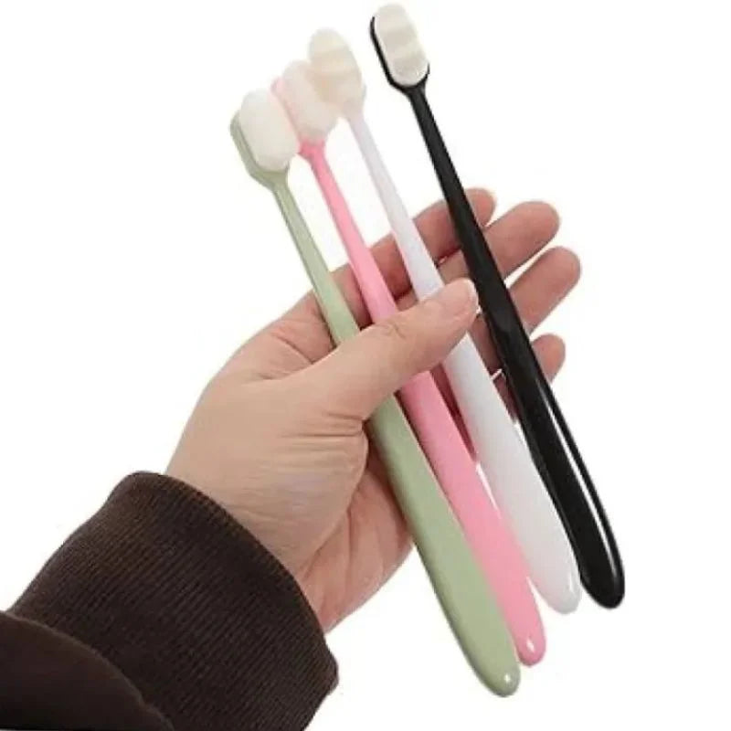 Nano Toothbrush with Travel Case – Ultra Soft Bristles for Sensitive Gums