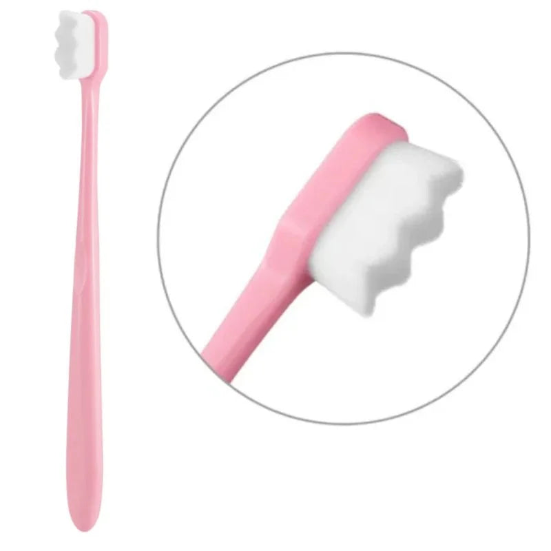 Nano Toothbrush with Travel Case – Ultra Soft Bristles for Sensitive Gums
