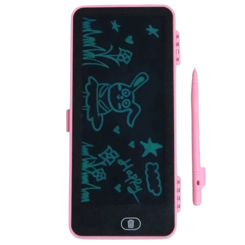 LCD Drawing Pen Case for Kids – Writing Tablet & Pencil Box
