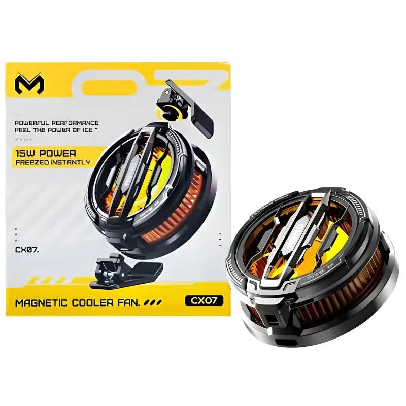 MEMO CX07 Mobile Cooling Fan 15W – Magnetic Phone Cooler for Gaming