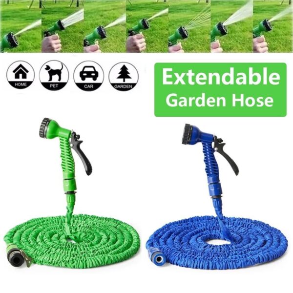Magic Expandable Hose Pipe 50FT – Lightweight with 7-Mode Spray Gun
