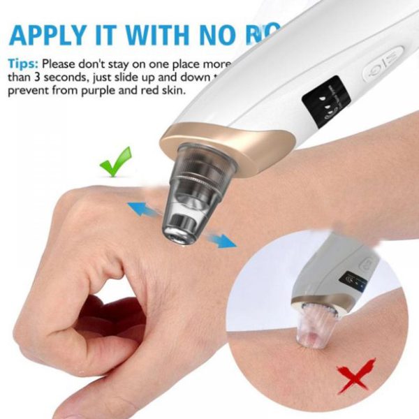 Blackhead Suction Remover – Portable Pore Cleaner with LED Display
