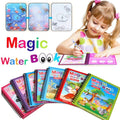 Magic Coloring Book with Water Pen – Reusable Mess-Free Kids Activity