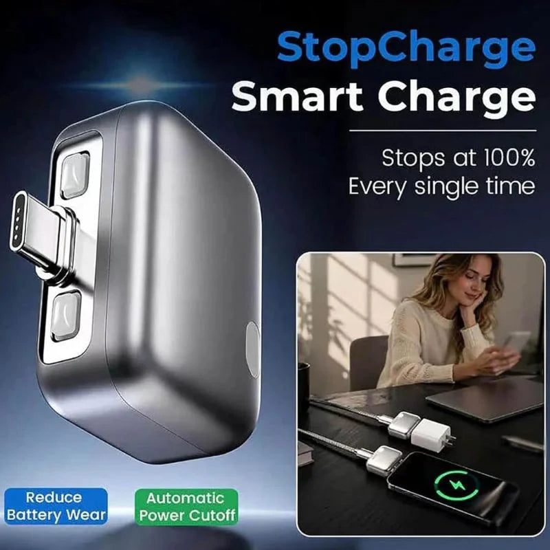 PopGuard Auto Charging Disconnector LX-007 – Smart Battery Protector, Type-C Fast Charging